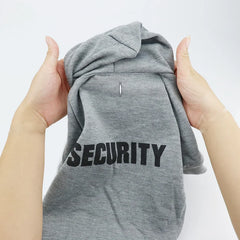 Security Hoodie Pet Clothes