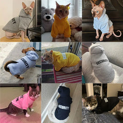 Security Hoodie Pet Clothes