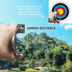 Hunting Metal Aiming Slingshot