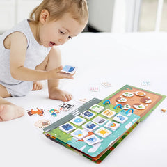 Sticker Quiet Book Puzzles Game