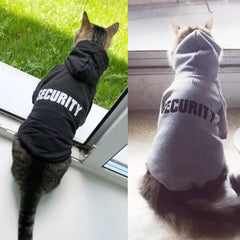 Security Hoodie Pet Clothes