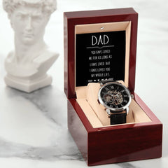 Openwork Watch - For Dad You Have Loved Me