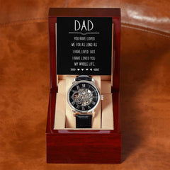 Openwork Watch - For Dad You Have Loved Me