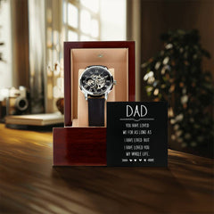 Openwork Watch - For Dad You Have Loved Me