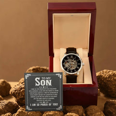 Openwork Watch - For Son I Wish You