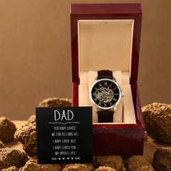 Openwork Watch - For Dad You Have Loved Me